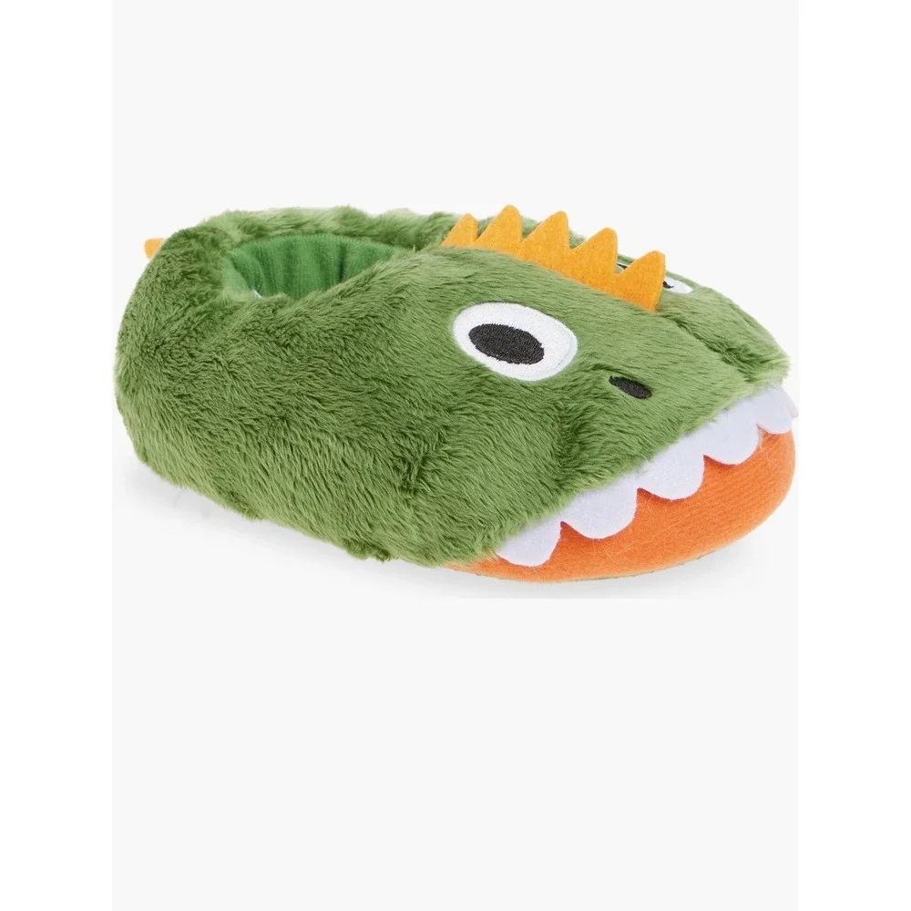 Tucker + Tate Kids Dino Slippers Green sz 13 / 1 new